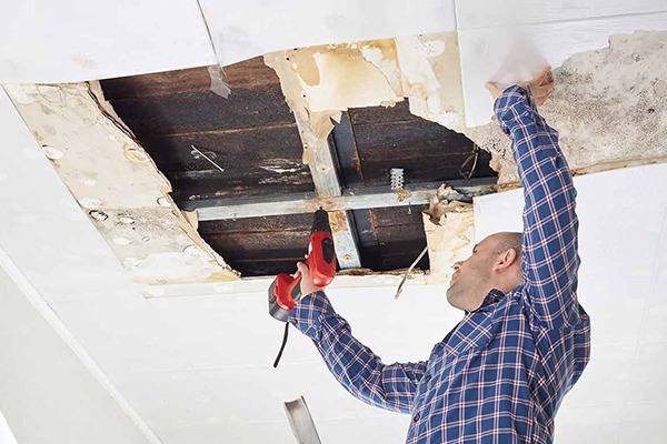 Ceiling Water Damage Restoration in Pittsburgh